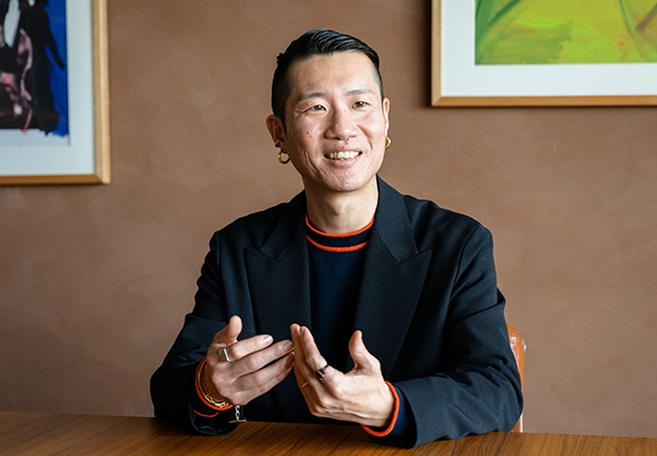 想いを語る福澤さん